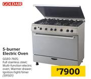 Goldair 5 Burner Electric Oven GGEO-760S