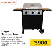 Megamaster Origin 3 Burner Braai