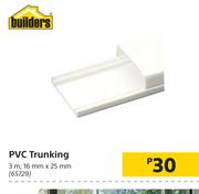 Builders PVC Trunking- 3m x 16mm x 25mm
