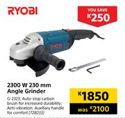 Ryobi 2300W 230mm Angle Grinder