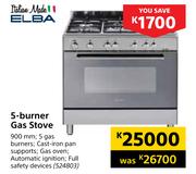 Elba 5 Burner Gas Stove