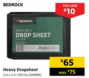 Bedrock Heavy Dropsheet-2m x 5m