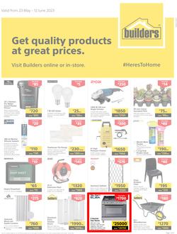 Builders Lusaka & Makeni : Get Quality Products At Great Prices (23 May - 12 June 2023), page 1