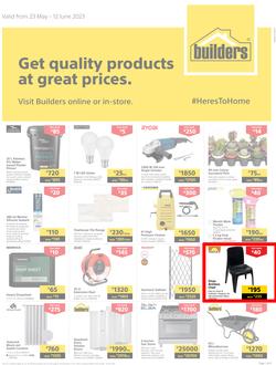 Builders Lusaka & Makeni : Get Quality Products At Great Prices (23 May - 12 June 2023), page 1