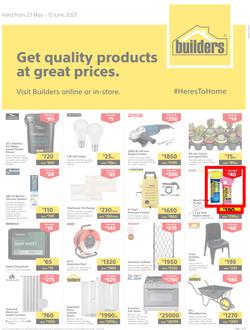 Builders Lusaka & Makeni : Get Quality Products At Great Prices (23 May - 12 June 2023), page 1