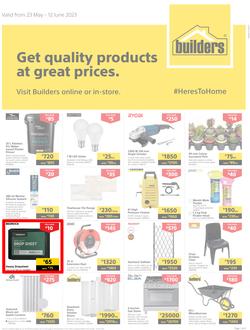 Builders Lusaka & Makeni : Get Quality Products At Great Prices (23 May - 12 June 2023), page 1