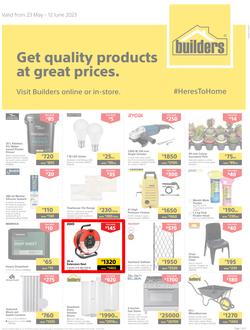 Builders Lusaka & Makeni : Get Quality Products At Great Prices (23 May - 12 June 2023), page 1