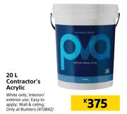 Contractor's Acrylic-20L