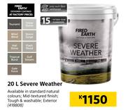 Fired Earth Severe Weather-20L