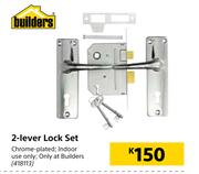 Builders 2 Lever Lock Set