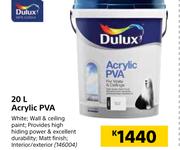 Dulux Acrylic PVA-20L
