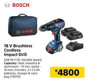 Bosch 18V Brushless Cordless Impact Drill