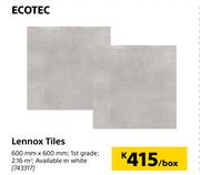 Ecotec Lennox Tiles-600mm x 600mm Per Box