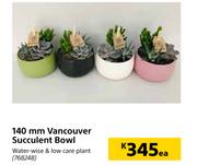140mm Vancover Succulent Bowl-Each