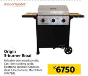Megamaster Origin 3 Burner Braai