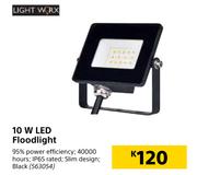 Lightworx 10W LED Floodlight