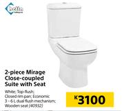 Betta 2 Piece Mirage Close Coupled Suite With Seat