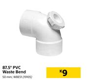 87.5 Degree PVC Waste Bend