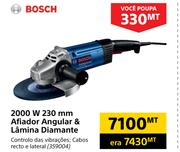 Bosch 2000W 230mm Afiador Angular & Lamina Diamante