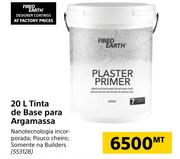 Fired Earth Tinta de Base para Argamassa-20L