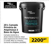Fired Earth 20L Camada Primaria de Argamassa a Base de Agua