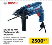 Bosch 570W 13mm Perfurador de Impacto