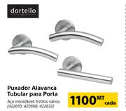Dortello Puxador Alavanca Tubular para Porta-cada