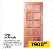 Porta de Painéis