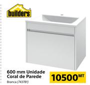 Builders 600mm Unidade Coral de Parede