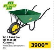 Lasher 65L Carrinho de Mao de Concreto