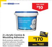 Edge 2L Acrylic Cornice & Moulding Adhesi