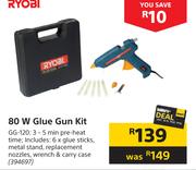 Ryobi 80W Glue Gun Kit