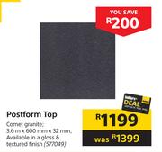 Postform Top
