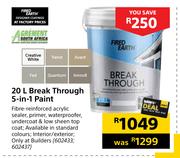 Fired Earth Break Through 5 In 1 Paint-20L