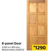 8 Panel Door