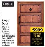 Dortello Pivot Door