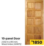 10 Panel Door