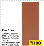 Fire Door