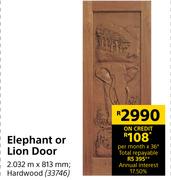 Elephant Or Lion Door-Each