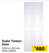 Tudor Timber Door