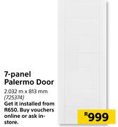 7 panel Palermo Door 2.032m x 813mm