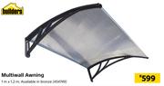 Builders Multiwall Awning-1m x 1.2m
