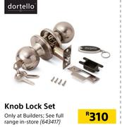 Dortello Knob Lock Set
