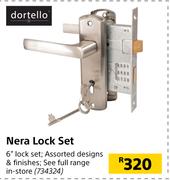 Dortello Nera Lock Set
