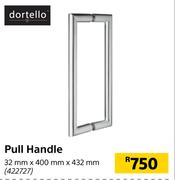 Dortello Pull Handle-32mm x 400mm x 432mm