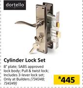  Dortello Cylinder Lock Set