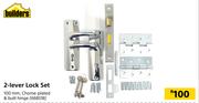  Builders 2 Lever Lock Set