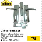Builders 2 Lever Lock Set