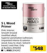 Fired Earth 1L Wood Primer