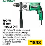 Hikoki 790W 13mm Impact Drill HTC DV20VB2